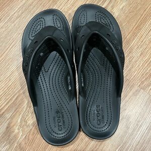 Croc flip flops